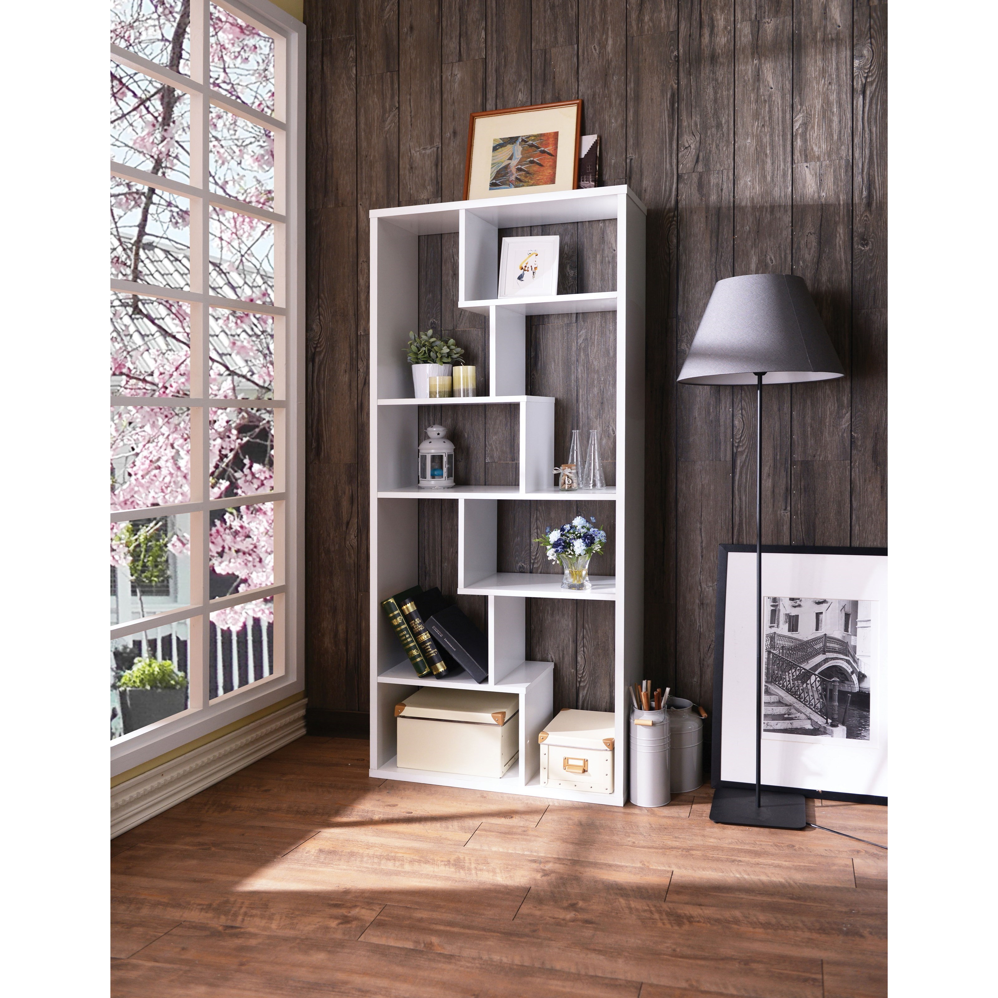 Geometric cube sale bookcase